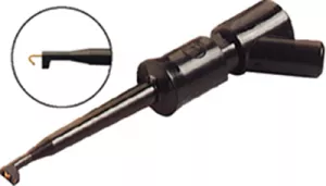 KLEPS 2 BU SW Hirschmann Test & Measurement Aligator Clips