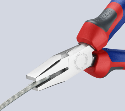 20 05 140 Knipex Flat Nose Pliers, Snipe Nose Pliers, Round Nose Pliers, Needle Nose Pliers Image 5