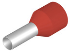 Insulated Wire end ferrule, 10 mm², 24 mm/12 mm long, DIN 46228/4, red, 9006830000