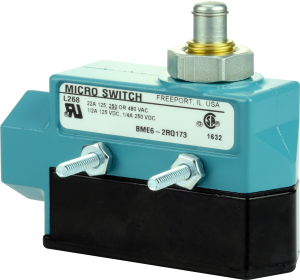 Switch, 1 pole, 1 Form C (NO/NC), pin plunger, screw connection, IP40, BME6-2RQ173