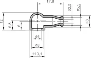 02540089010 SES-Sterling Kink Protection Sleeves