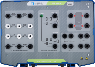 MI 3299 METREL VDE testers, Installation testers, Insulation testers Image 2