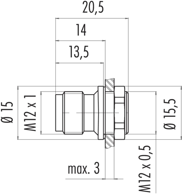 09 0381 81 08 binder Sensor-Actuator Connectors Image 2