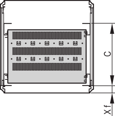 22130-302 SCHROFF Accessories for Enclosures