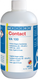 Cyanoacrylate adhesive 500 g bottle, WEICON CONTACT VA 100 500 G