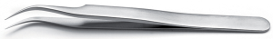 Precision tweezers, uninsulated, antimagnetic, stainless steel, 120 mm, 7A.SA.0