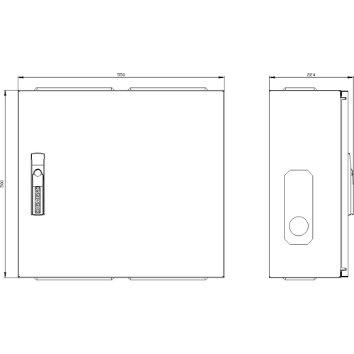 8GK1122-1KA22 Siemens Switch Cabinets, server cabinets Image 2