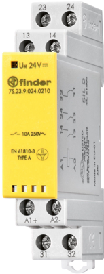7S.23.9.024.0210 Finder Safety relays