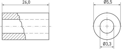 005.73.268 Ettinger Spacer Bolts Image 2