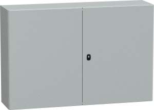 Door, (H x W x D) 800 x 1200 x 300 mm, IP55, steel, light gray, NSYS3D81230DP