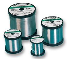 Solder wire, lead-free, SAC (Sn95.5AgCu0.7), Ø 0.5 mm, 70 g