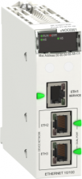 Ethernet module, 3 ports, 100 Mbit/s, BMENOC0301