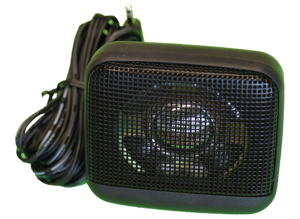 Miniature speaker, 8 Ω, 85 dB, 7 kHz, black