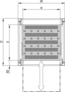 22117-855 SCHROFF Accessories for Enclosures