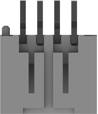 292207-4 AMP PCB Connection Systems Image 3