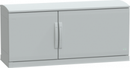 Control cabinet, (H x W x D) 500 x 1250 x 420 mm, IP44, polyester, light gray, NSYPLAZT5124G
