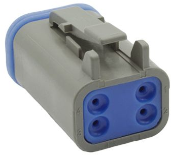 PX0100S04GY BULGIN Automotive Power Connectors Image 2