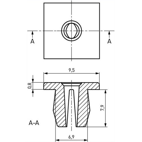 072.33.350 Ettinger Nuts, Washers, Rings Image 2