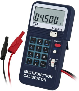 Digital multimeter PCE-123, 20 mA(DC), 10 VDC