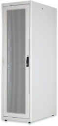 42 HE server cabinet, perforated steel doors, (H x W x D) 2040 x 600 x 1000 mm, IP20, sheet steel, light gray, DN-19 SRV-42U-D