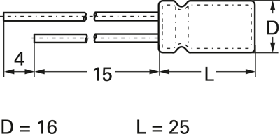 GRC00JG3312A00L Vishay Electrolytic Capacitors Image 2