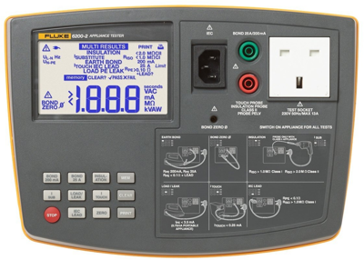 FLUKE 6200-2 Fluke VDE testers, Installation testers, Insulation testers