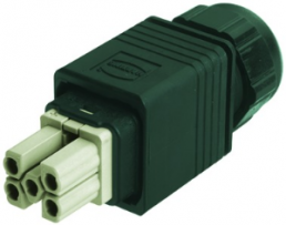 Connector kit, 5 pole, IP65/IP67, 09352320421