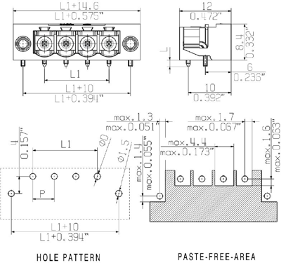 1840450000 Weidmüller PCB Connection Systems Image 3