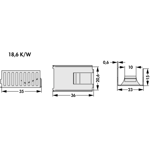 FK 276 MI 247 O Fischer Elektronik Heat Sinks Image 2