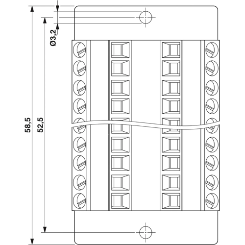 1278788 Phoenix Contact Transfer Modules for Mounting Rail Image 3