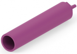 End connectorwith insulation, 0.3-6.0 mm², AWG 22 to 10, purple, 31.75 mm