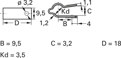 611 03 03 Thora Cable Holders Image 2