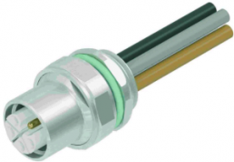Sensor actuator cable, M12-flange socket, straight to open end, 5 pole, 0.3 m, 16 A, 21035962515
