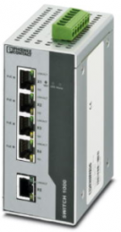 Ethernet switch, unmanaged, 5 ports, 100 Mbit/s, 24 VDC, 2891064