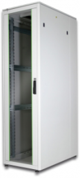 42 HE network cabinet, (H x W x D) 2053 x 600 x 1000 mm, IP20, sheet steel, light gray, DN-19 42U-6/10-1