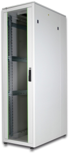 47 HE network cabinet, (H x W x D) 2276 x 600 x 1000 mm, IP20, sheet steel, light gray, DN-19 47U-6/10-1