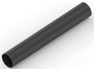 Heatshrink tubing, 4:1, (48/13 mm), polyolefine, cross-linked, black