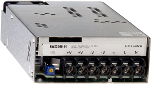 AC-DC power supply, 24 VDC, 12.5 A, 300 W, RWS-300B-24