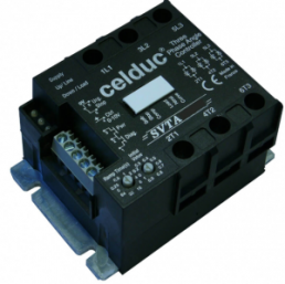 Solid state relay, 0-10 VDC, 200-480 VAC, 50 A, screw mounting, SVTA4650E