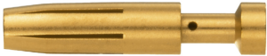Receptacle, 4.65 mm², crimp connection, gold-plated, 1116530000