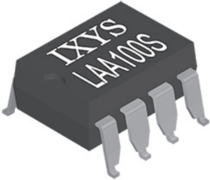 Solid state relay, 350 VDC, 120 mA, PCB mounting, LAA100