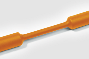 Heatshrink tubing, 2:1, (12.7/6.4 mm), polyolefine, cross-linked, orange