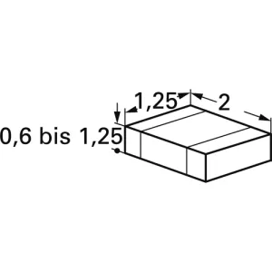 C0805C101JCGAC7800 Kemet Ceramic Capacitors