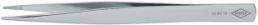 ESD precision tweezers, uninsulated, antimagnetic, stainless steel, 125 mm, 92 84 18