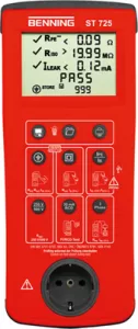 ST 725 Benning VDE testers, Installation testers, Insulation testers