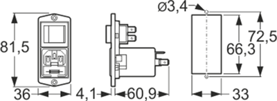 BVA01/Z0000/11 BULGIN Device Connectors Image 2