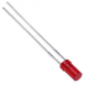 LED, THT, cylindrical, Ø 3 mm, red, 625 nm, 2 to 6 mcd, 100°, L-424IDT