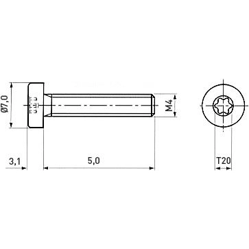 001.63.411 Ettinger Screws, Threaded Rods Image 2