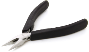 ESD-snipe nose pliers, L 130 mm, 235BLM.CR.NR