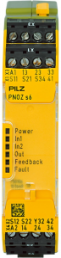 Monitoring relays, safety switching device, 3 Form A (N/O) + 1 Form B (N/C), 6 A, 24 V (DC), 750106